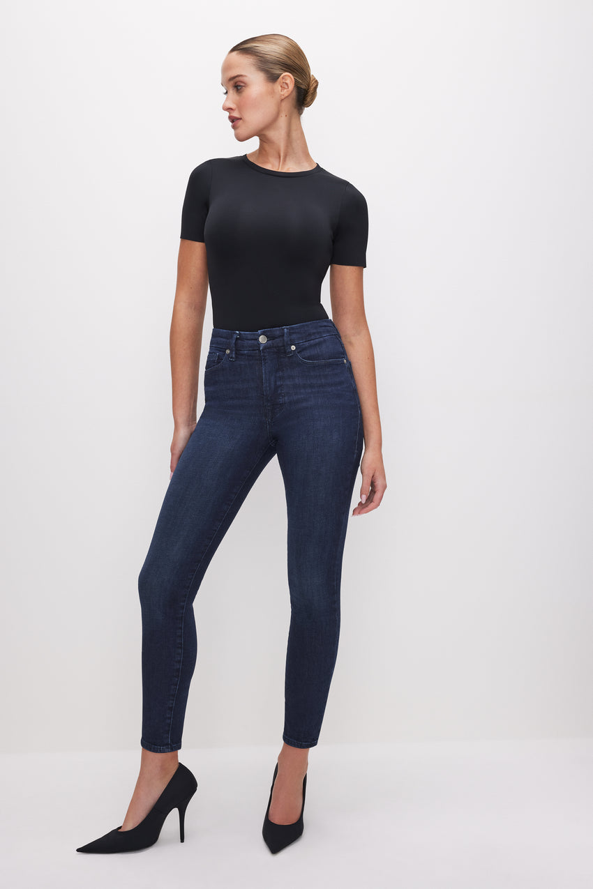 GOOD LEGS SKINNY CROPPED JEANS | BLUE224 View 0 - model: Size 0 |