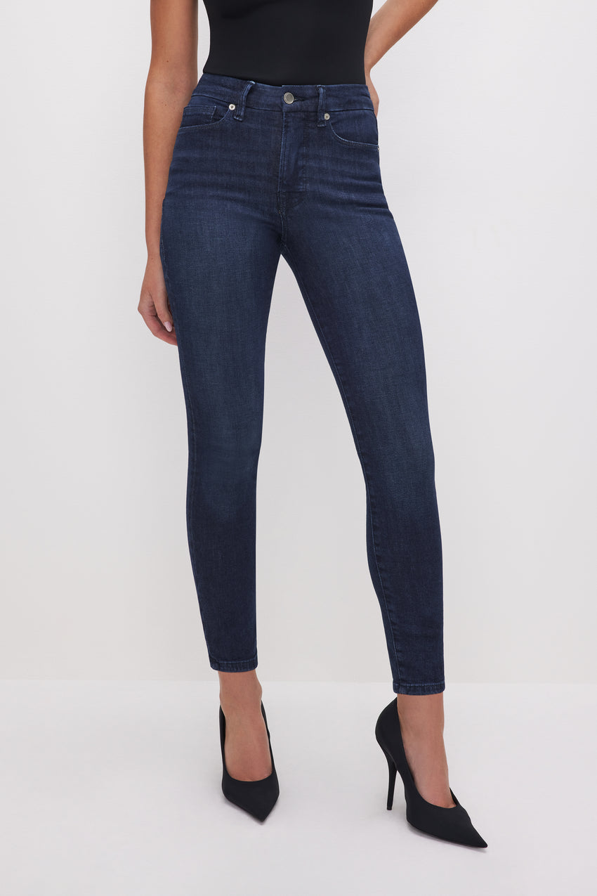 GOOD LEGS SKINNY CROPPED JEANS | BLUE224 View 1 - model: Size 0 |