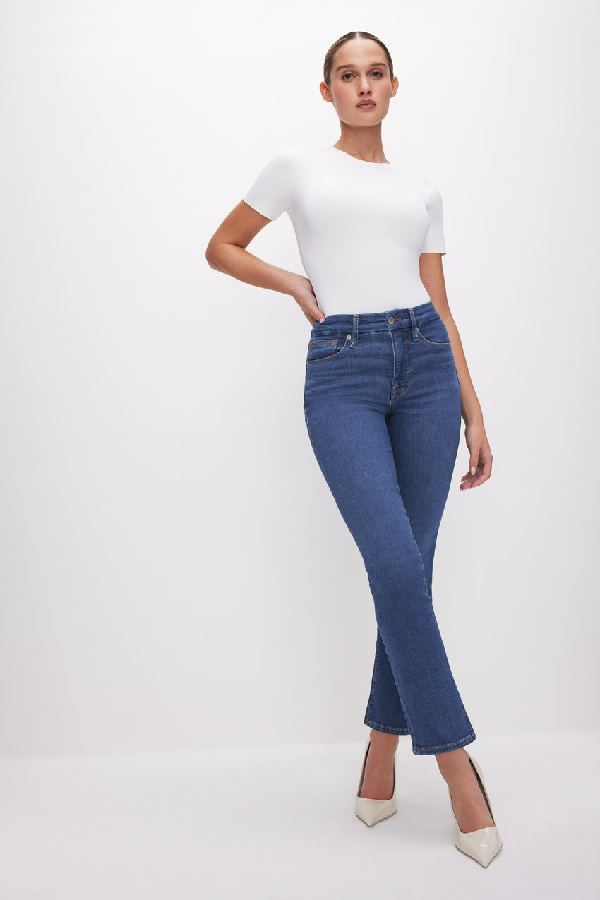 GOOD LEGS STRAIGHT JEANS | BLUE007 View 0 - model: Size 0 |