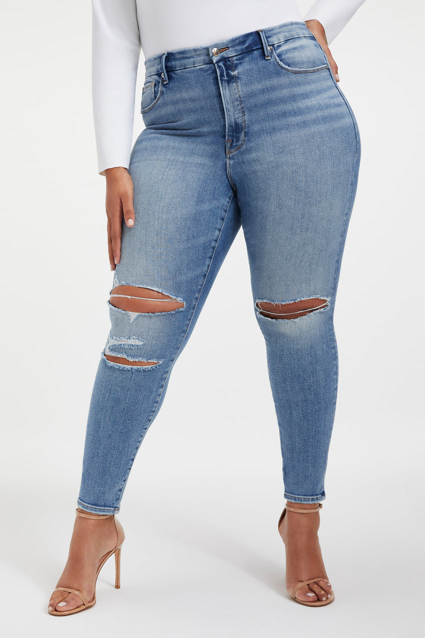 GOOD LEGS SKINNY JEANS | INDIGO006 - GOOD AMERICAN