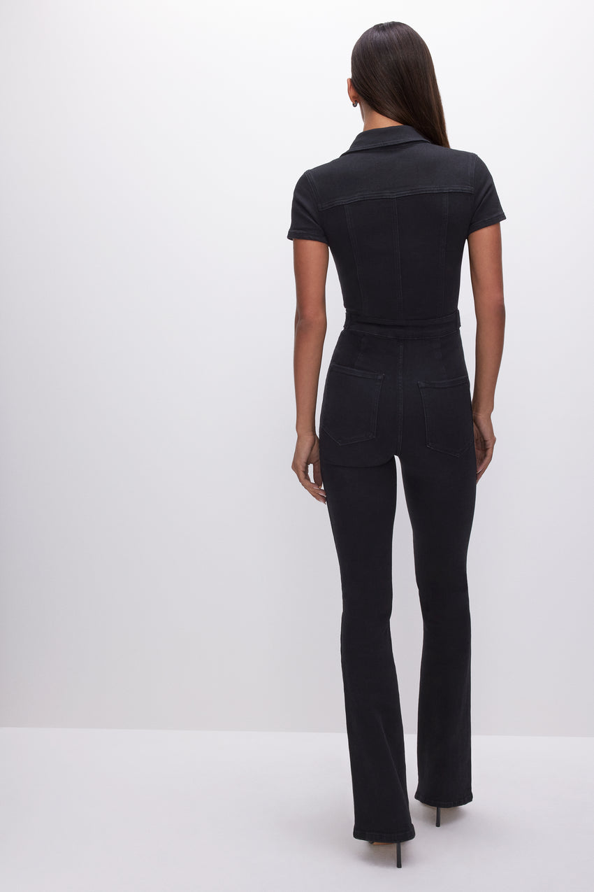 FIT FOR SUCCESS BOOTCUT JUMPSUIT | BLACK001 View 1 - model: Size 0 |