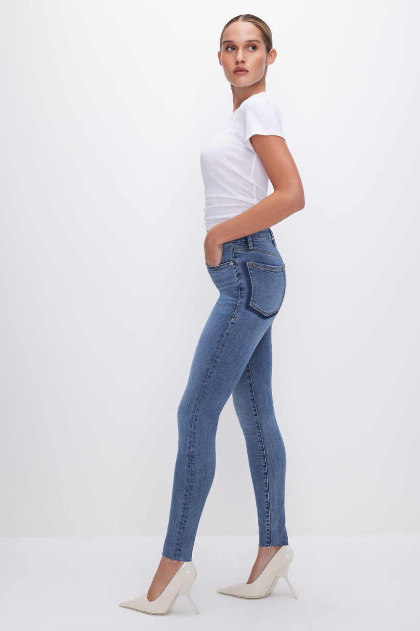 GOOD LEGS SKINNY JEANS | INDIGO611 View 1 - model: Size 0 |