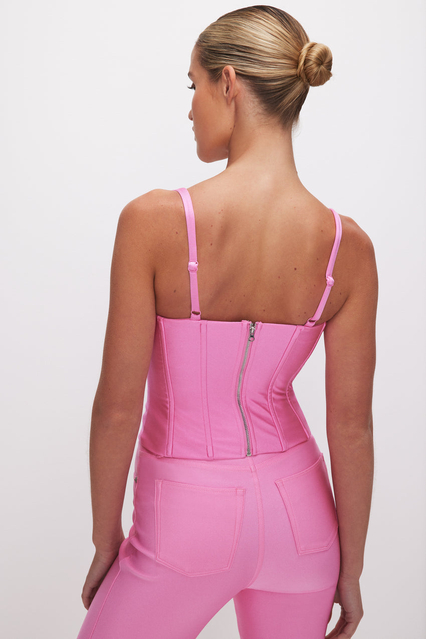 COMPRESSION SHINE CORSET | SORORITY PINK003 View 1 - model: Size 0 |