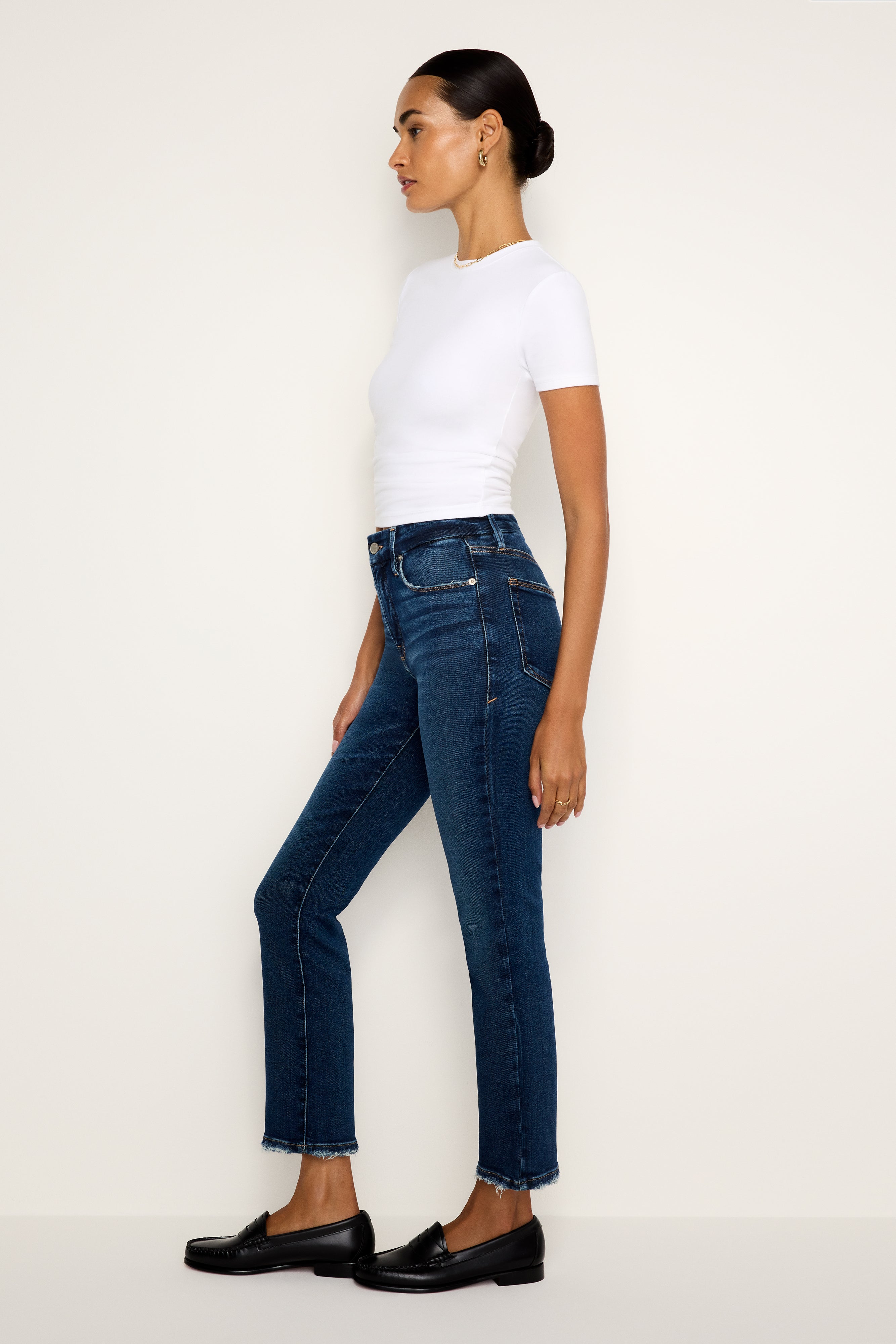 everyone soft denim pants (INDIGO)