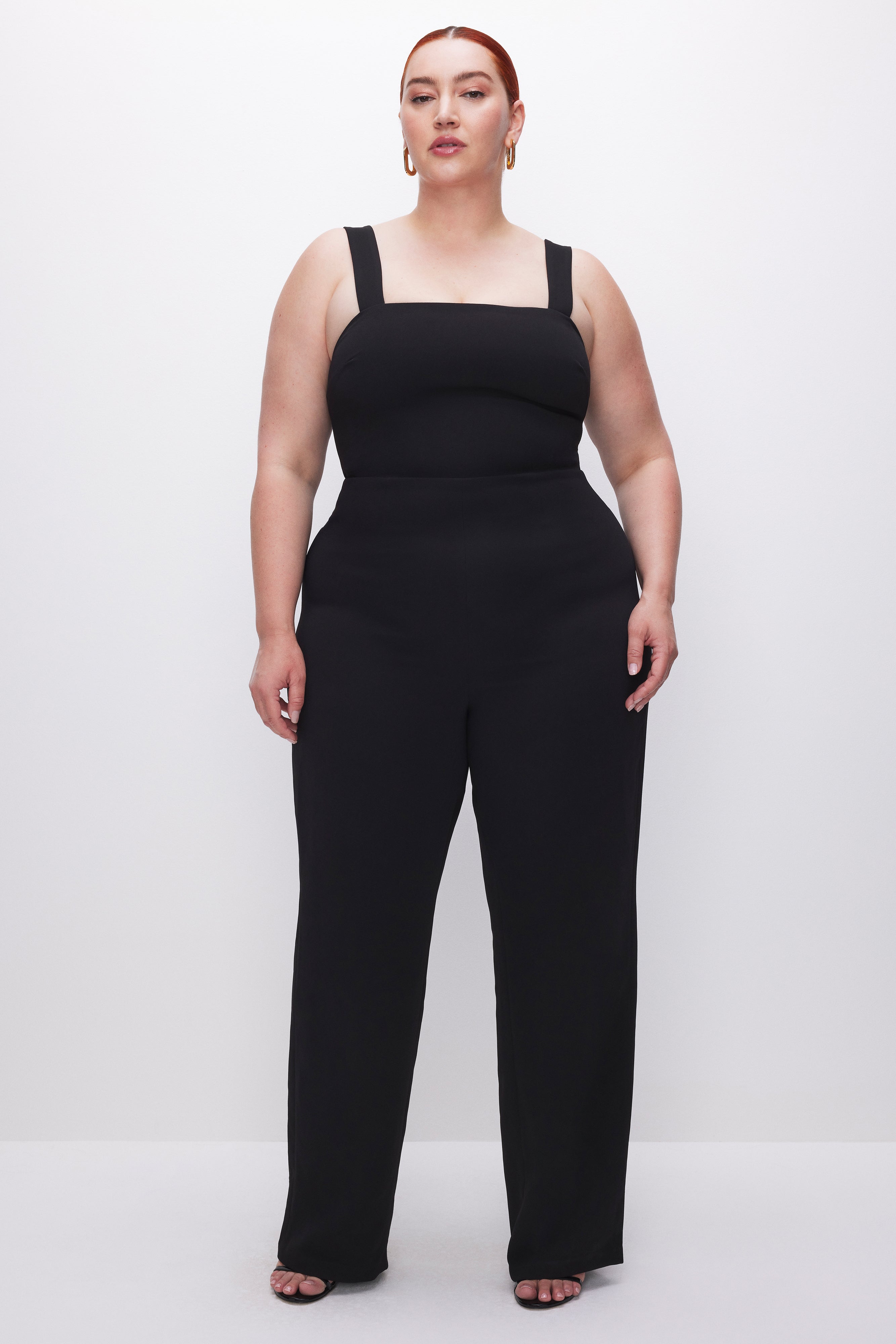 Good American Washed Black Body Jumpsuit