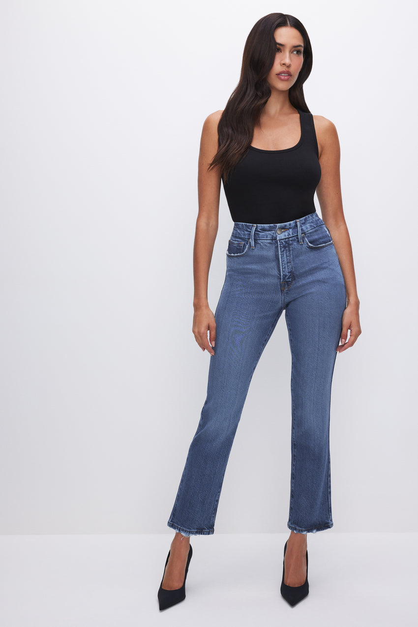 SOFT-TECH GOOD LEGS STRAIGHT JEANS | INDIGO513 View 0 - model: Size 0 |