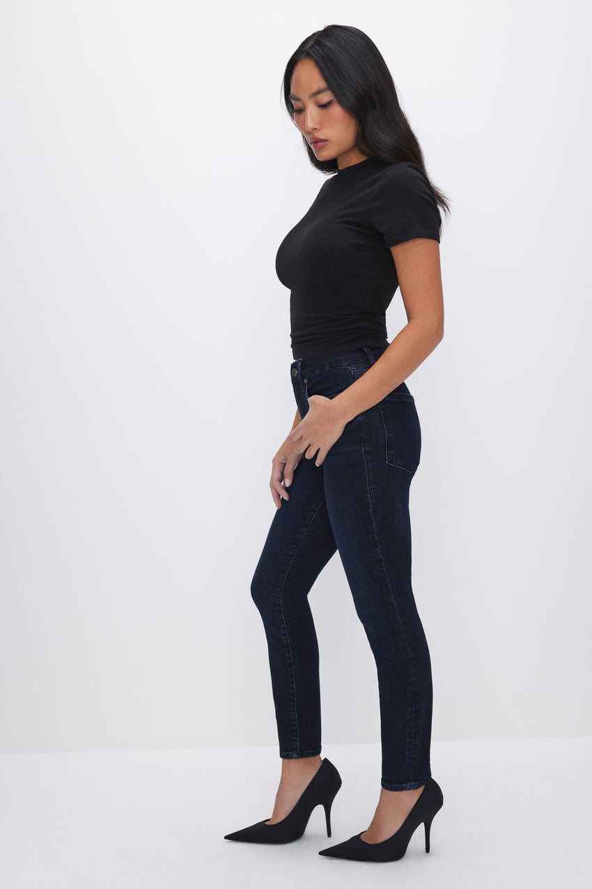 GOOD PETITE SKINNY JEANS | BLUE224 View 0 - model: Size 0 |