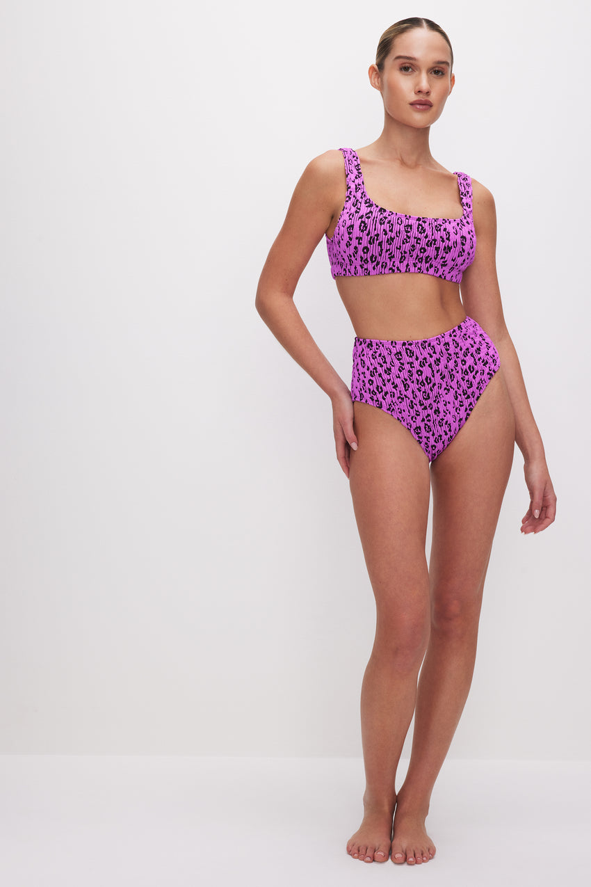 ALWAYS FITS BIKINI BRIEF | LOLLIPOP LEOPARD View 0 - model: Size 0 |