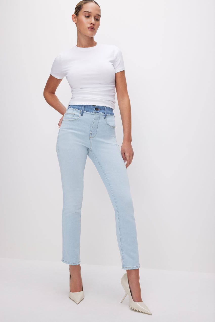 GOOD LEGS STRAIGHT JEANS | INDIGO624 View 0 - model: Size 0 |