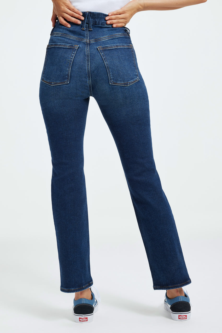 ALWAYS FITS GOOD LEGS STRAIGHT JEANS | INDIGO449 View 1 - model: Size 0 |