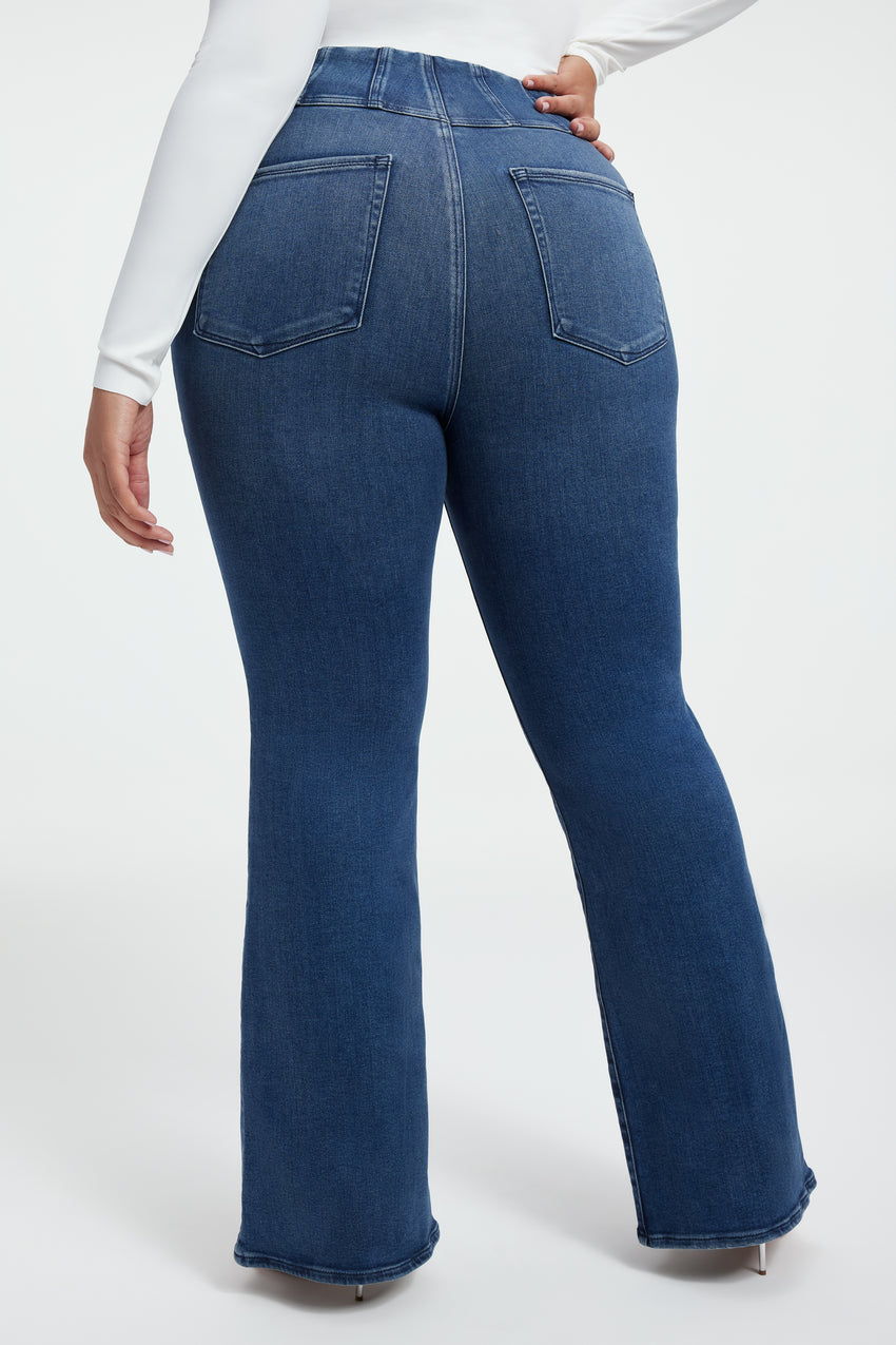 GOOD LEGS FLARE MEGA COMPRESSION JEANS