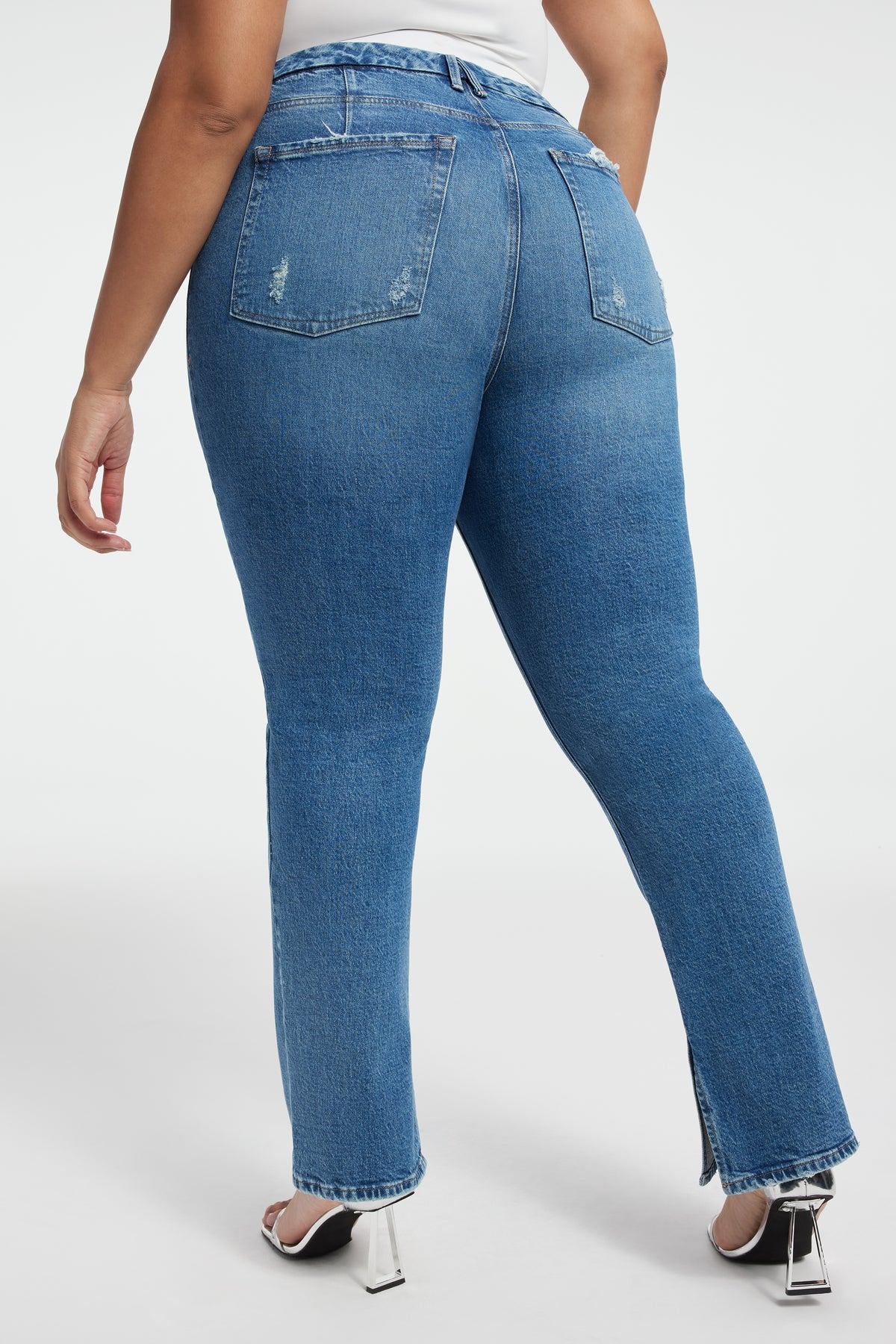 724™ High Rise Straight Jeans (plus Size) - Blue