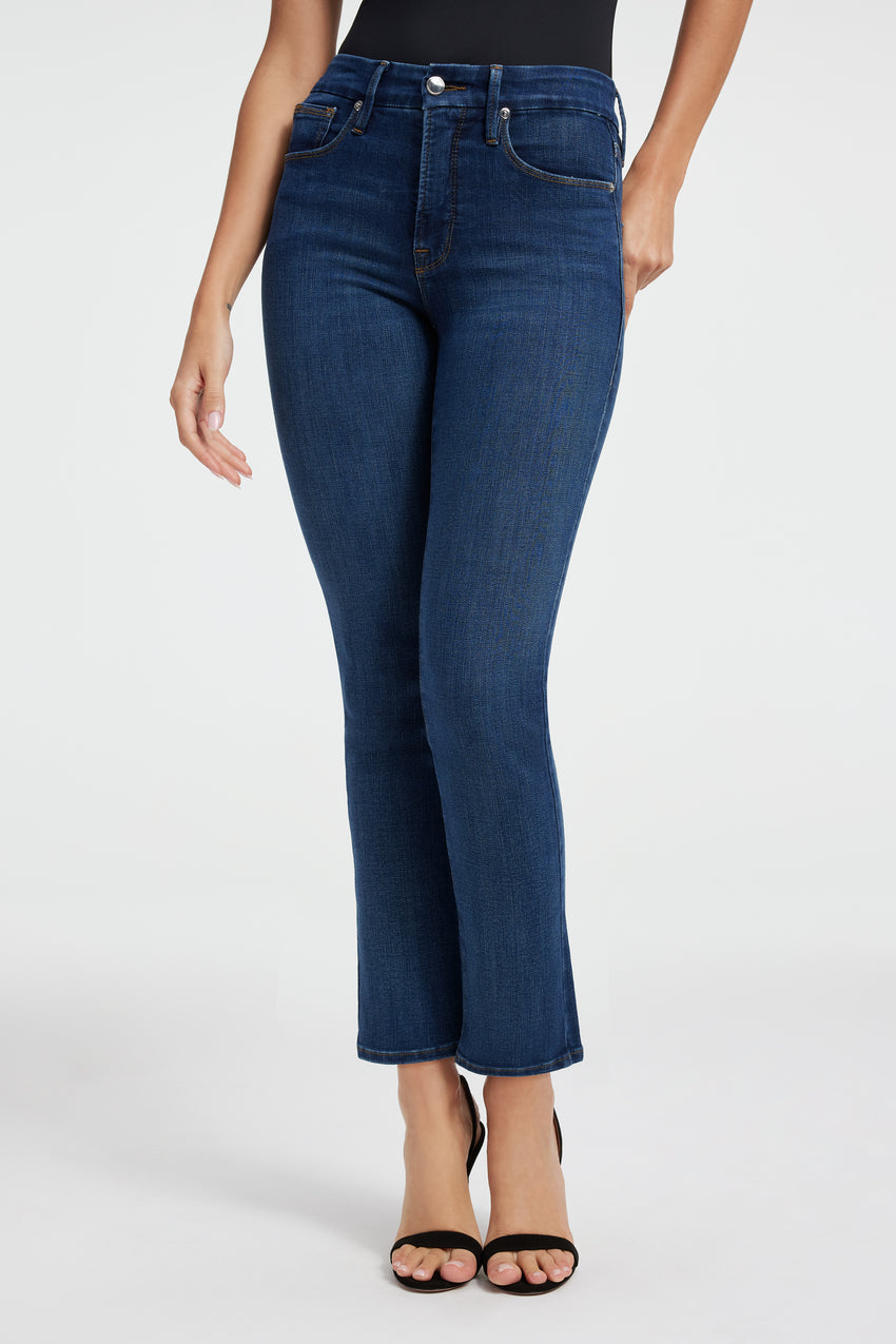 GOOD LEGS STRAIGHT JEANS | BLUE004 View 2 - model: Size 0 |