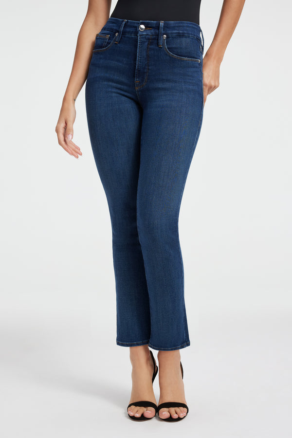 GOOD LEGS STRAIGHT JEANS | BLUE004 - GOOD AMERICAN