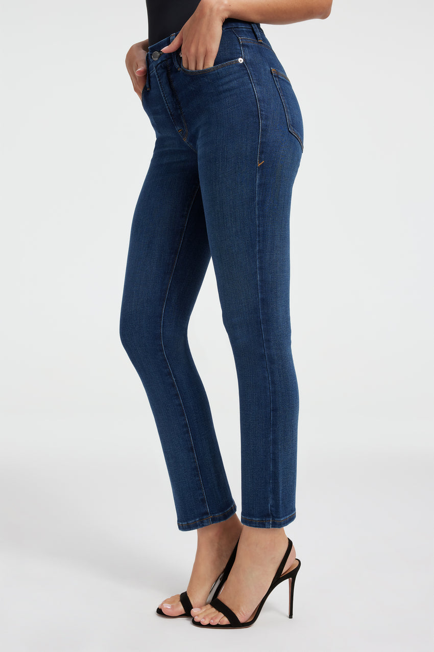 Straight Fit High-Rise Straight Jean