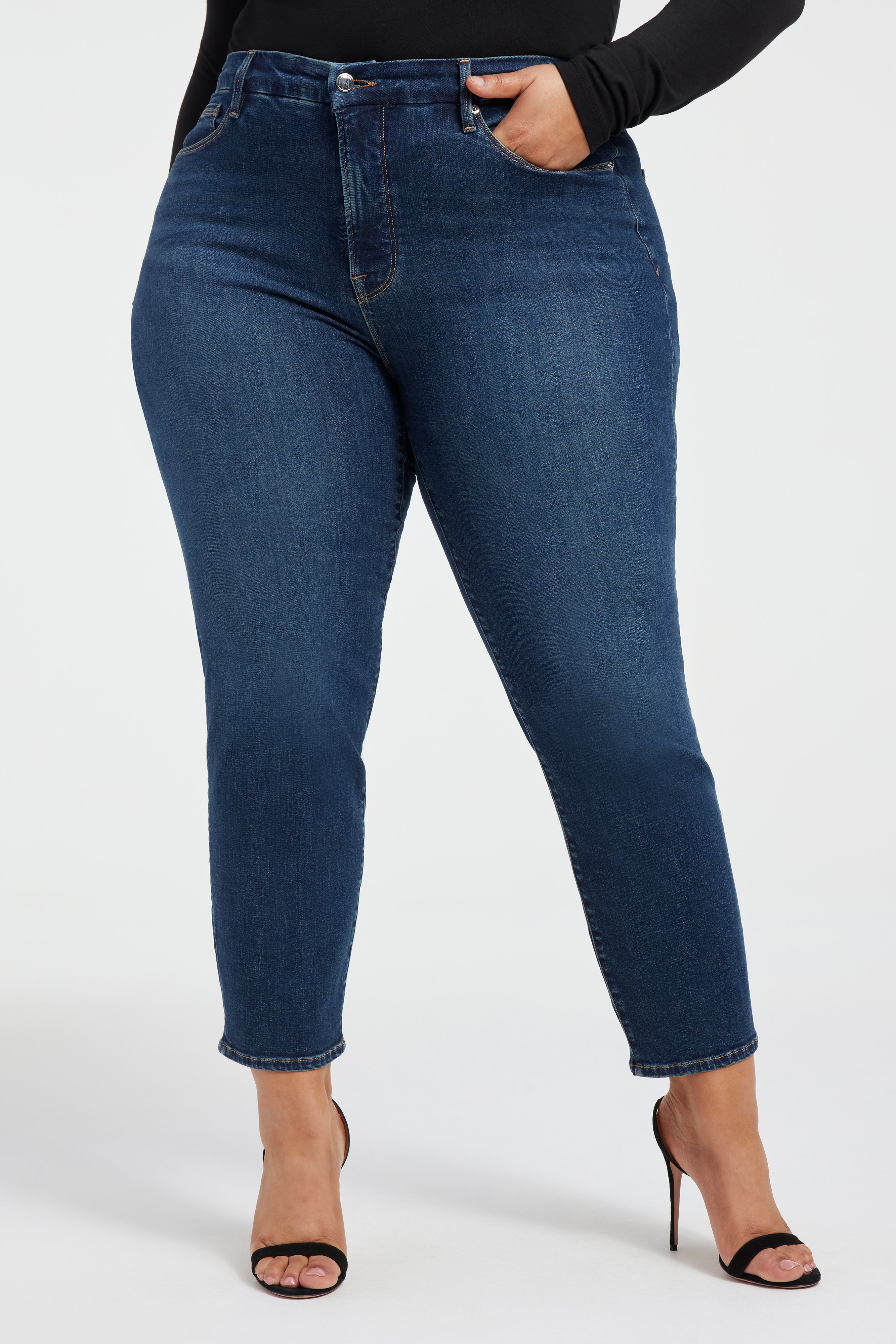 GOOD CLASSIC SLIM STRAIGHT GOOD BLUE609 - | AMERICAN JEANS