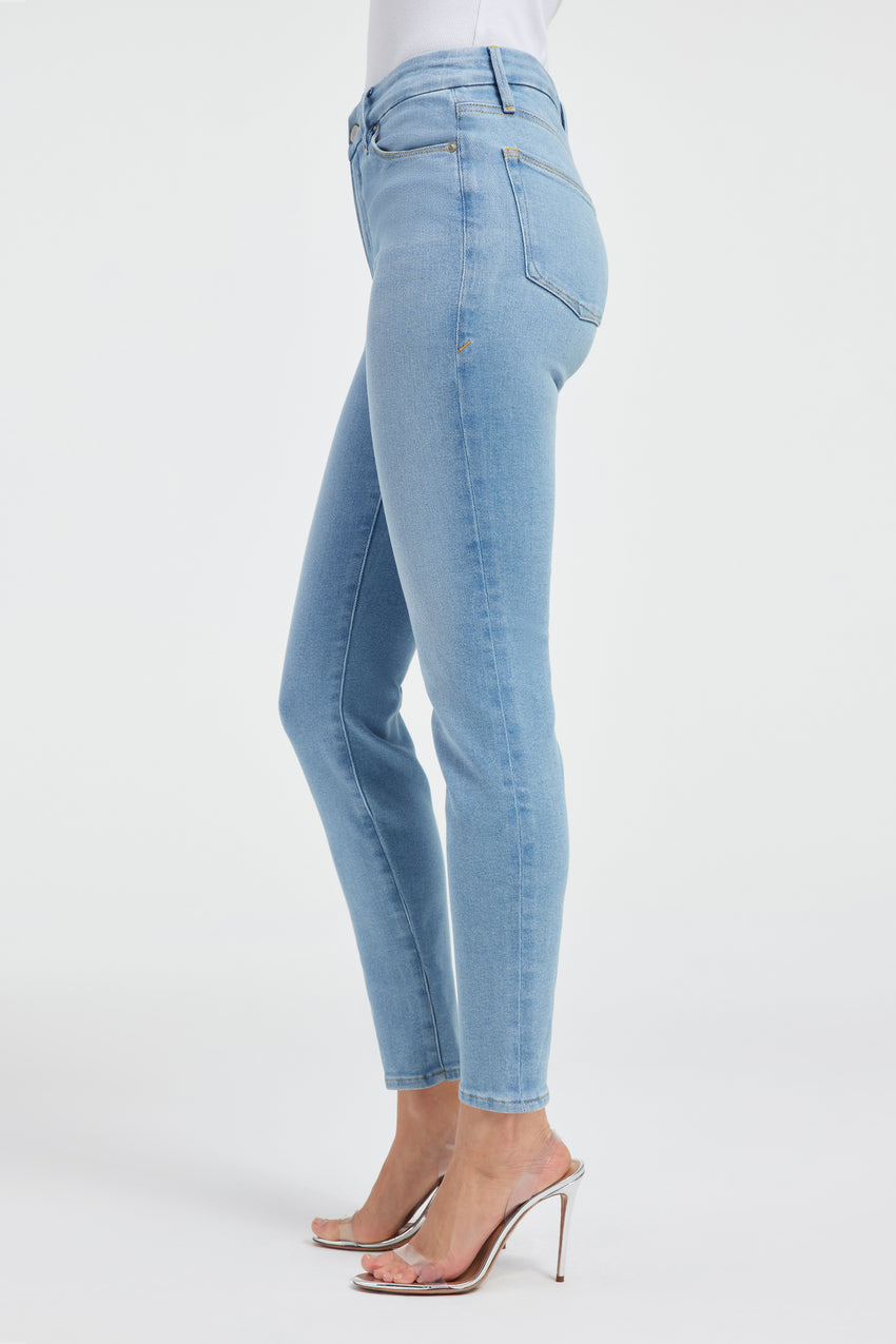 GOOD LEGS SKINNY JEANS | INDIGO386 - GOOD AMERICAN