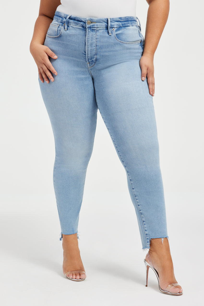 GOOD LEGS SKINNY JEANS | INDIGO390 View 0 - model: Size 16 |