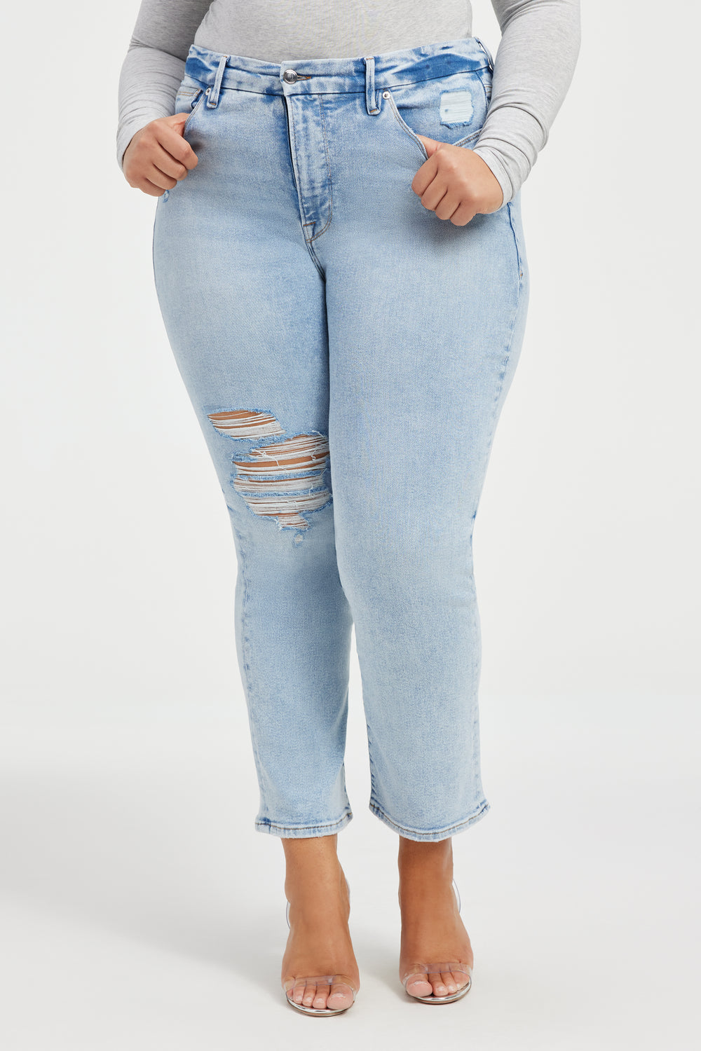 High Waisted Jeans - GOOD AMERICAN