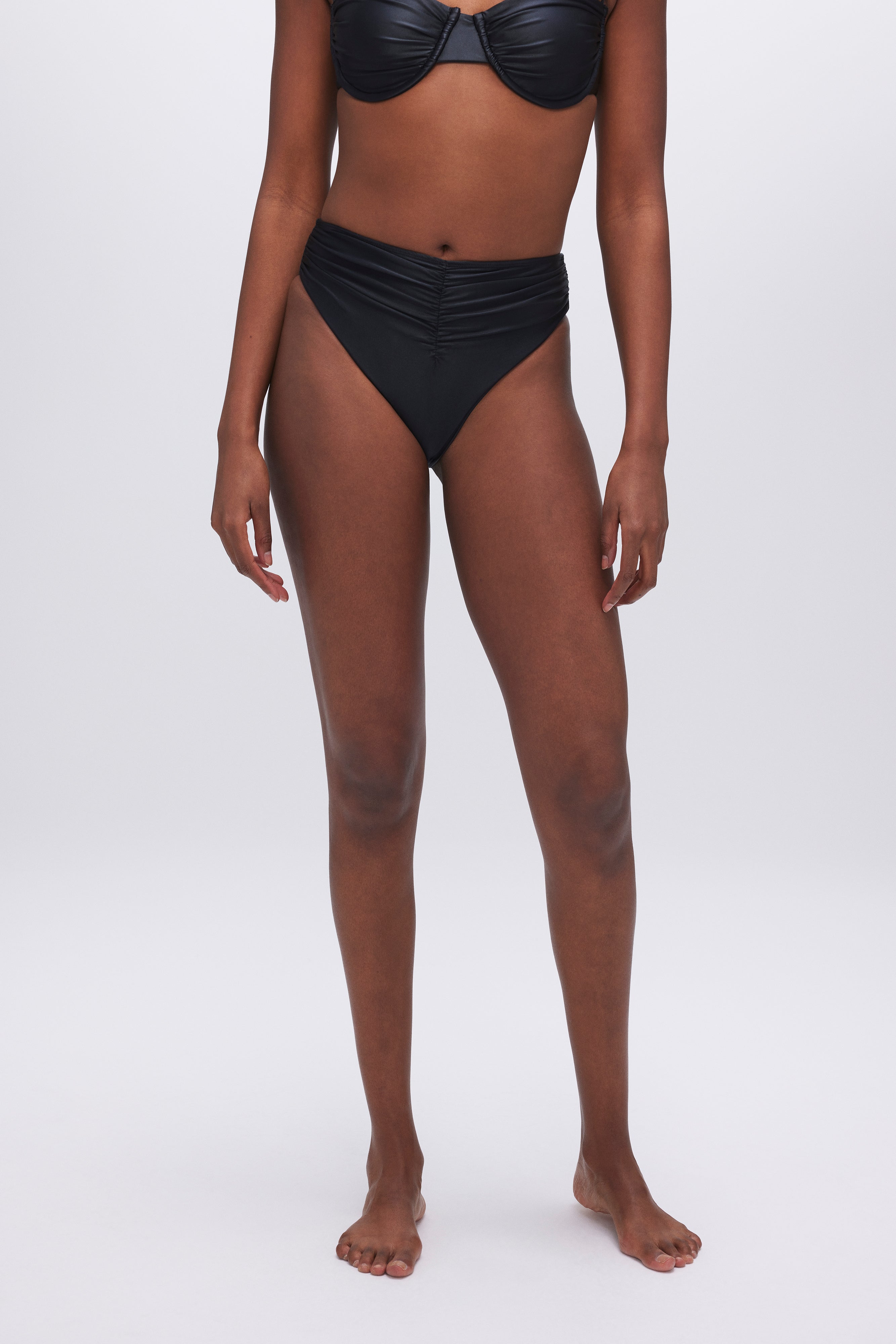 Good American SCULPT BOYSHORT - Bikini bottoms - schwarz/black - Zalando.de