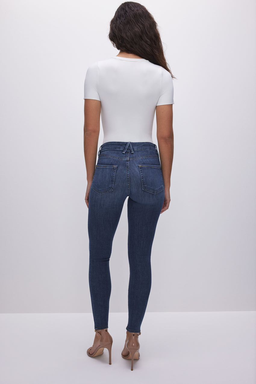 GOOD LEGS SKINNY JEANS | BLUE004 View 1 - model: Size 0 |