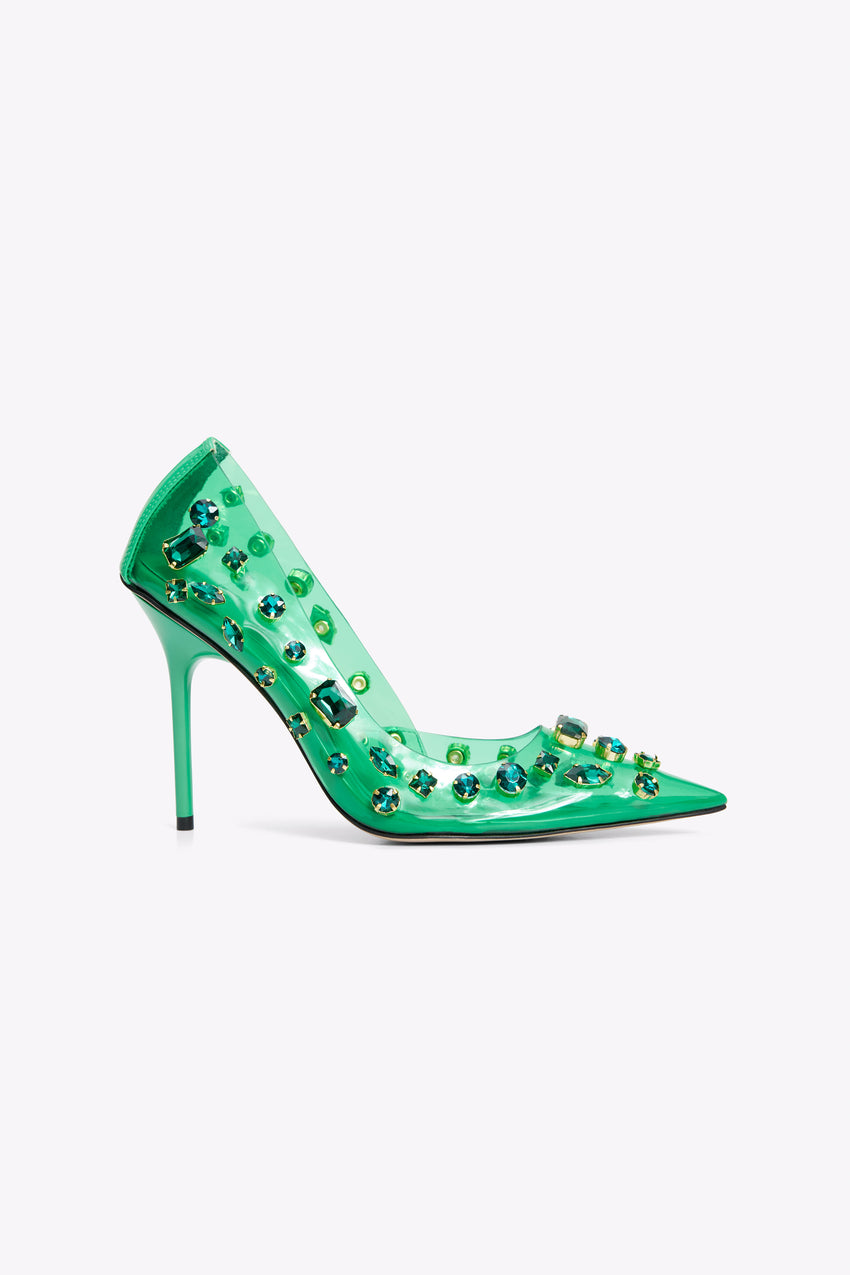 DIAMONDS FOREVER HEEL | SUMMERGREEN002 View 0 - model: Size 0 |