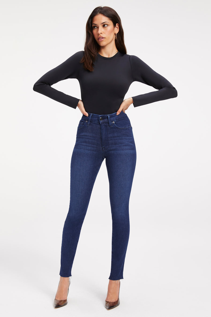 ALWAYS FITS GOOD LEGS JEANS | BLUE838 - GOOD AMERICAN