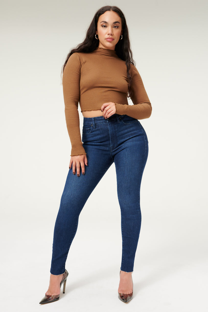 ALWAYS FITS GOOD LEGS SKINNY JEANS | BLUE838 View 0 - model: Size 8 |