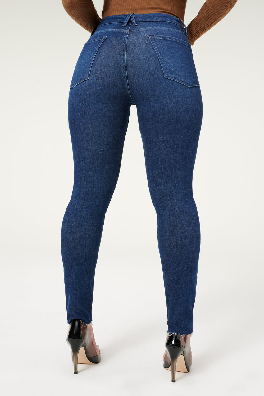 ALWAYS FITS GOOD LEGS SKINNY JEANS | BLUE838 View 3 - model: Size 8 |