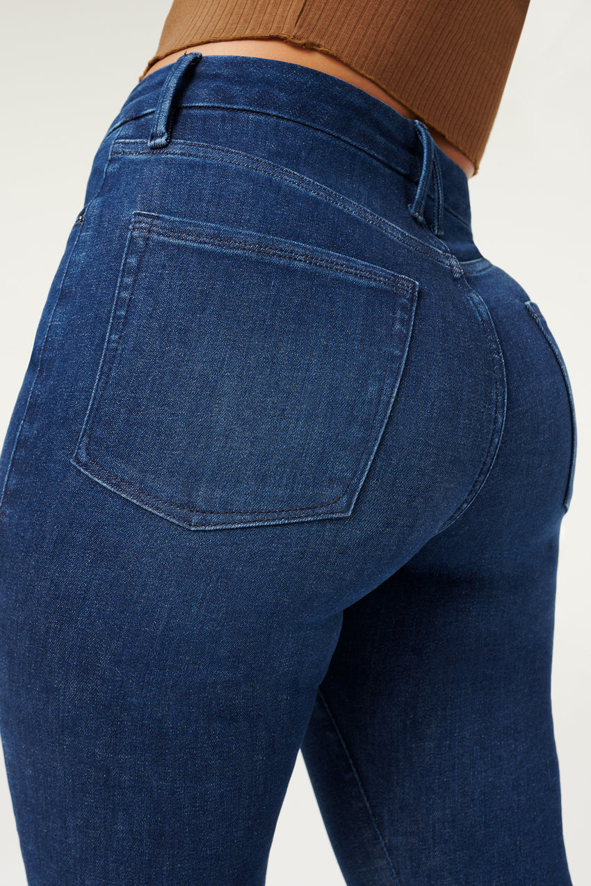 ALWAYS FITS GOOD LEGS SKINNY JEANS | BLUE838 View 4 - model: Size 8 |