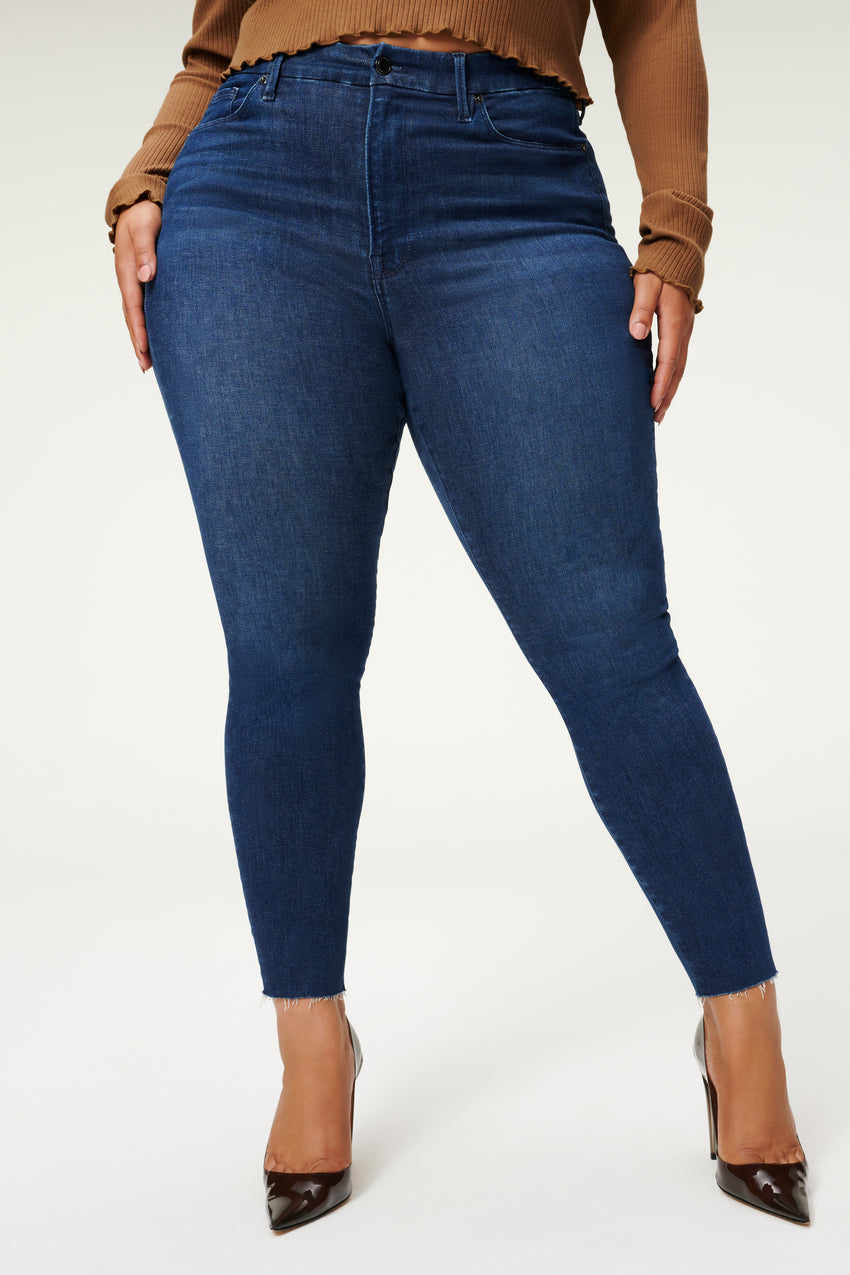 ALWAYS FITS GOOD LEGS SKINNY JEANS | BLUE838 View 12 - model: Size 16 |