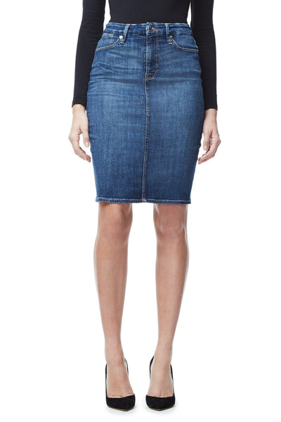 Denim Pencil Skirt - Blue046 | GOOD AMERICAN