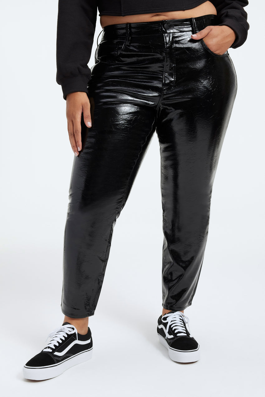 American Classics Colebrook Mens Leather Black Pants size 33x30 Q2