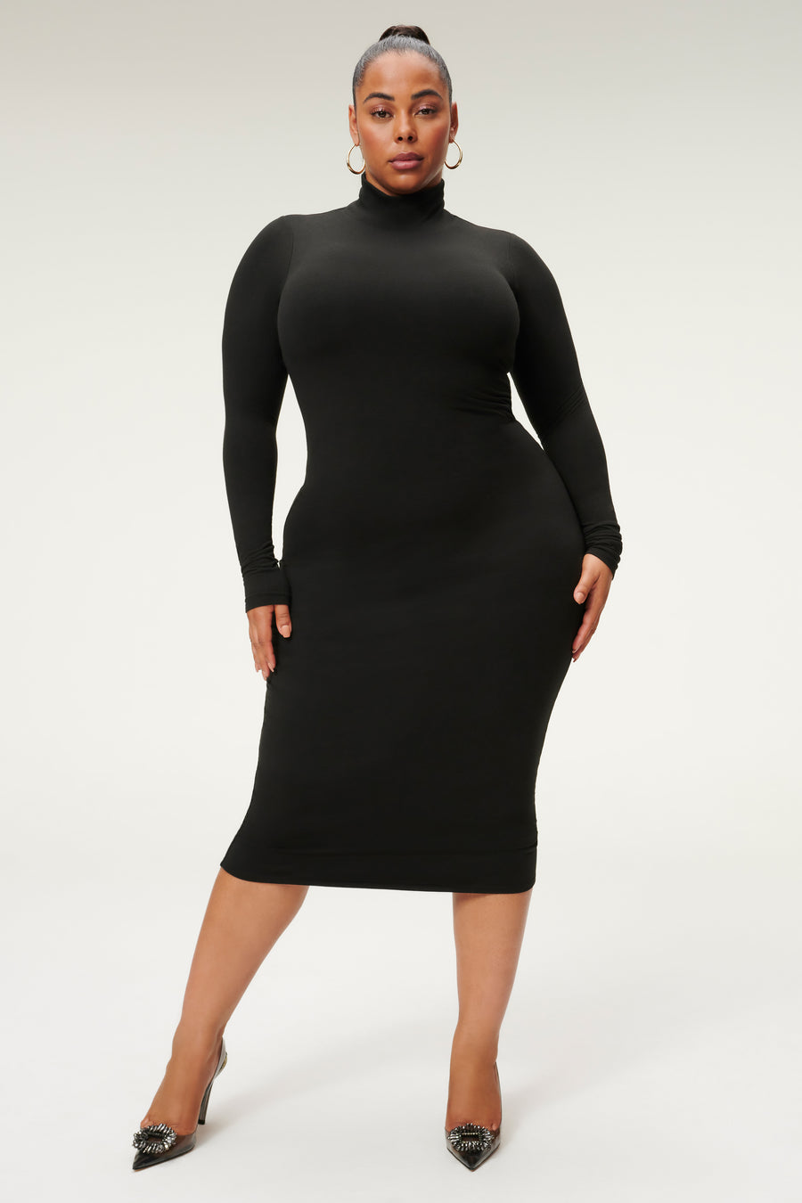 SUNDOWN DRESS | BLACK001 - GOOD AMERICAN