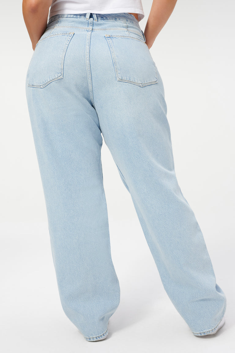 Women Boyfriend Baggy Jeans High Waisted Wide Leg Distressed Denim Pants  Vintage Casual Streetwear Trousers - Walmart.com