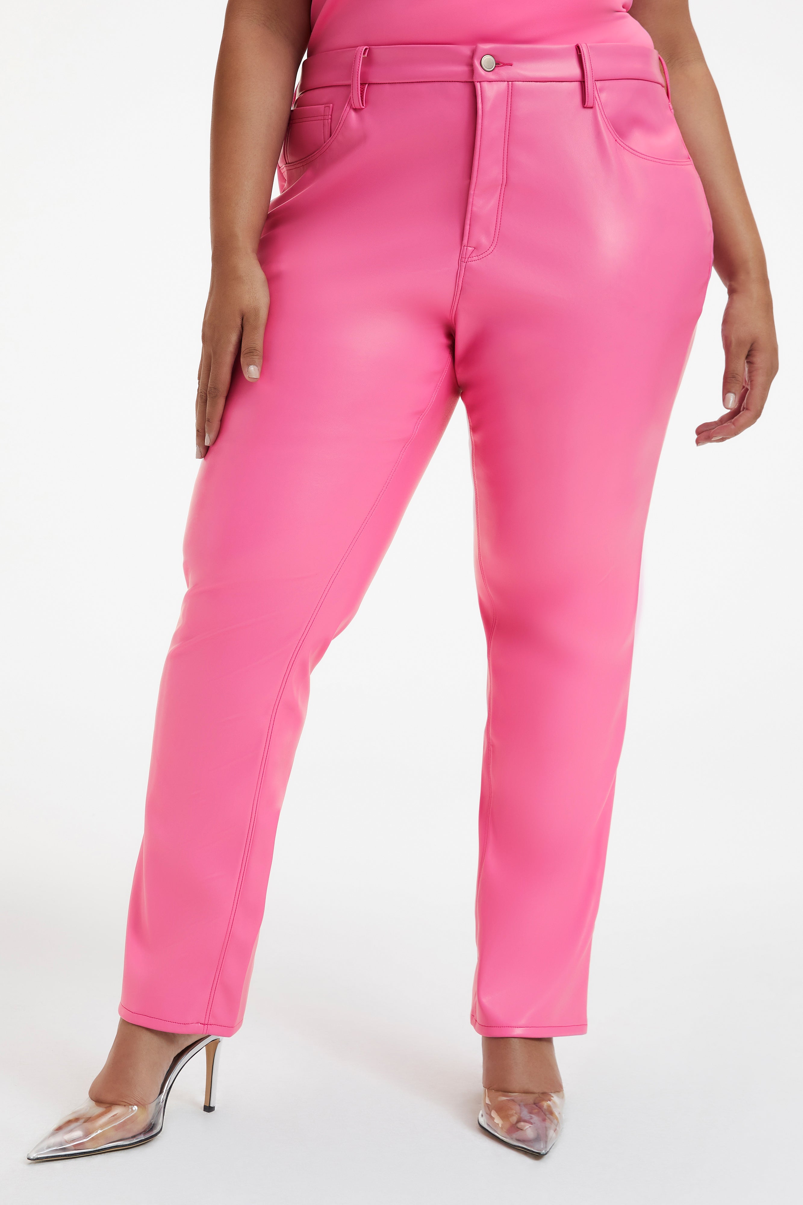 HautePinkPretty - Marciano Faux Leather Pants