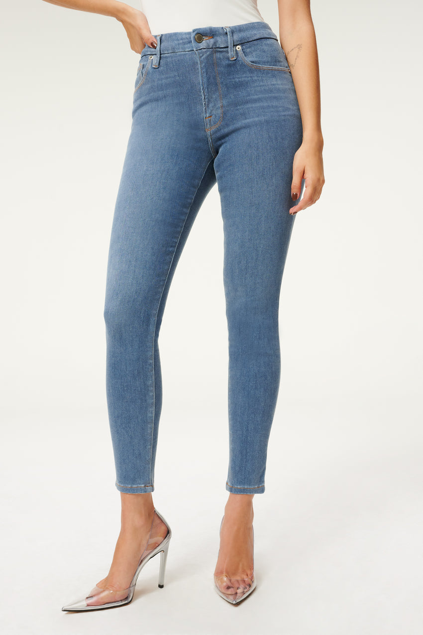 ALWAYS FITS GOOD LEGS SKINNY JEANS | DEEP BLUE006 - GOOD AMERICAN