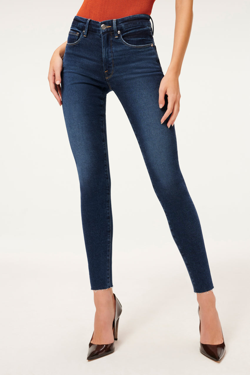 GOOD LEGS SKINNY JEANS | BLUE866 View 8 - model: Size 0 |