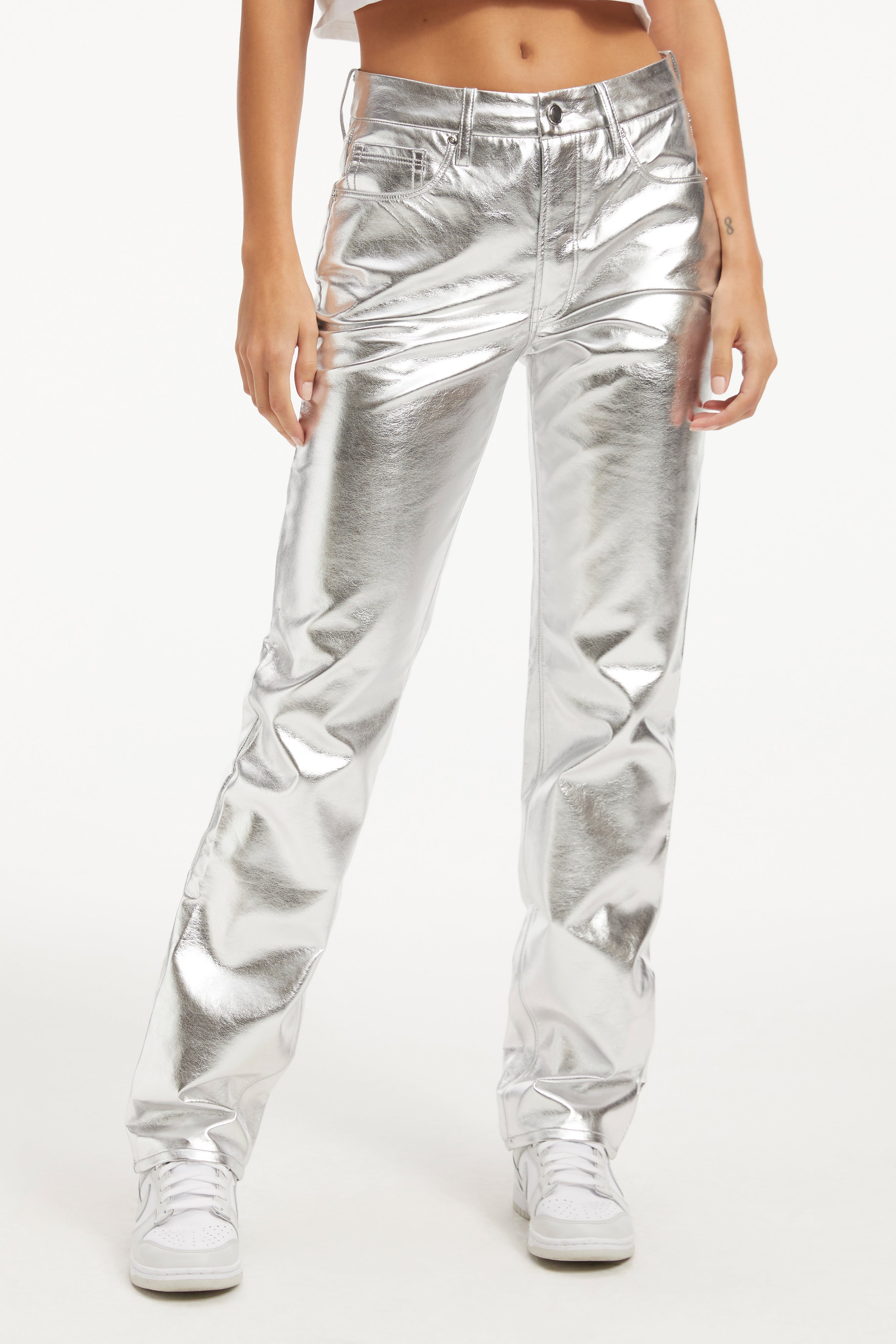 BYBLOS PULL ON PANT- SILVER | MATIN | – FOR ARTISTS ONLY