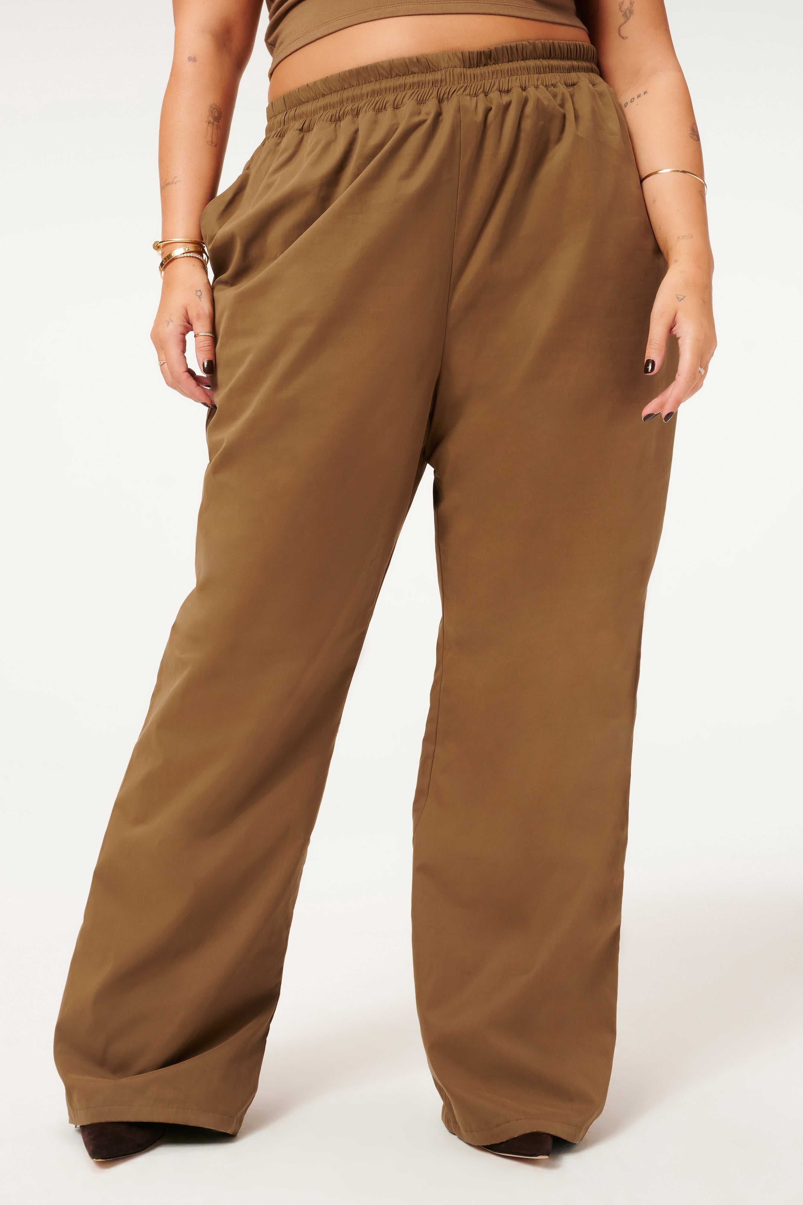 Cody Ribbed Wide Leg Pants • Shop American Threads Women's Trendy Online  Boutique – americanthreads