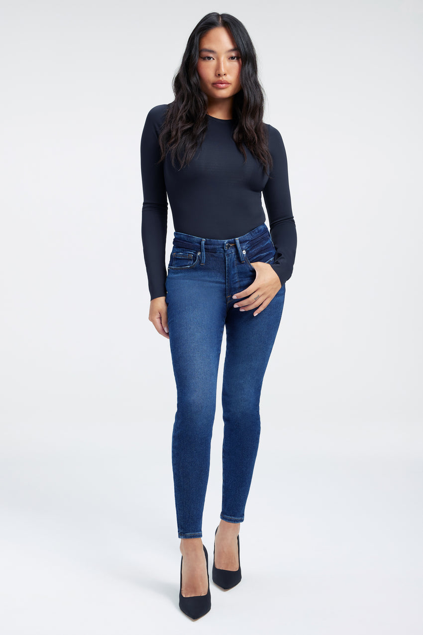 GOOD PETITE SKINNY JEANS | BLUE866 - GOOD AMERICAN