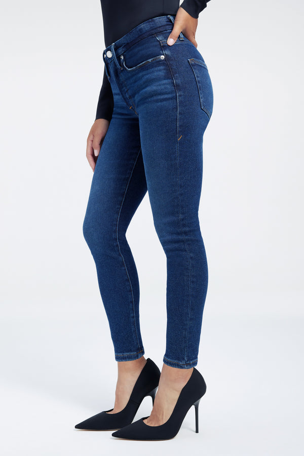 GOOD PETITE SKINNY JEANS | BLUE866 - GOOD AMERICAN