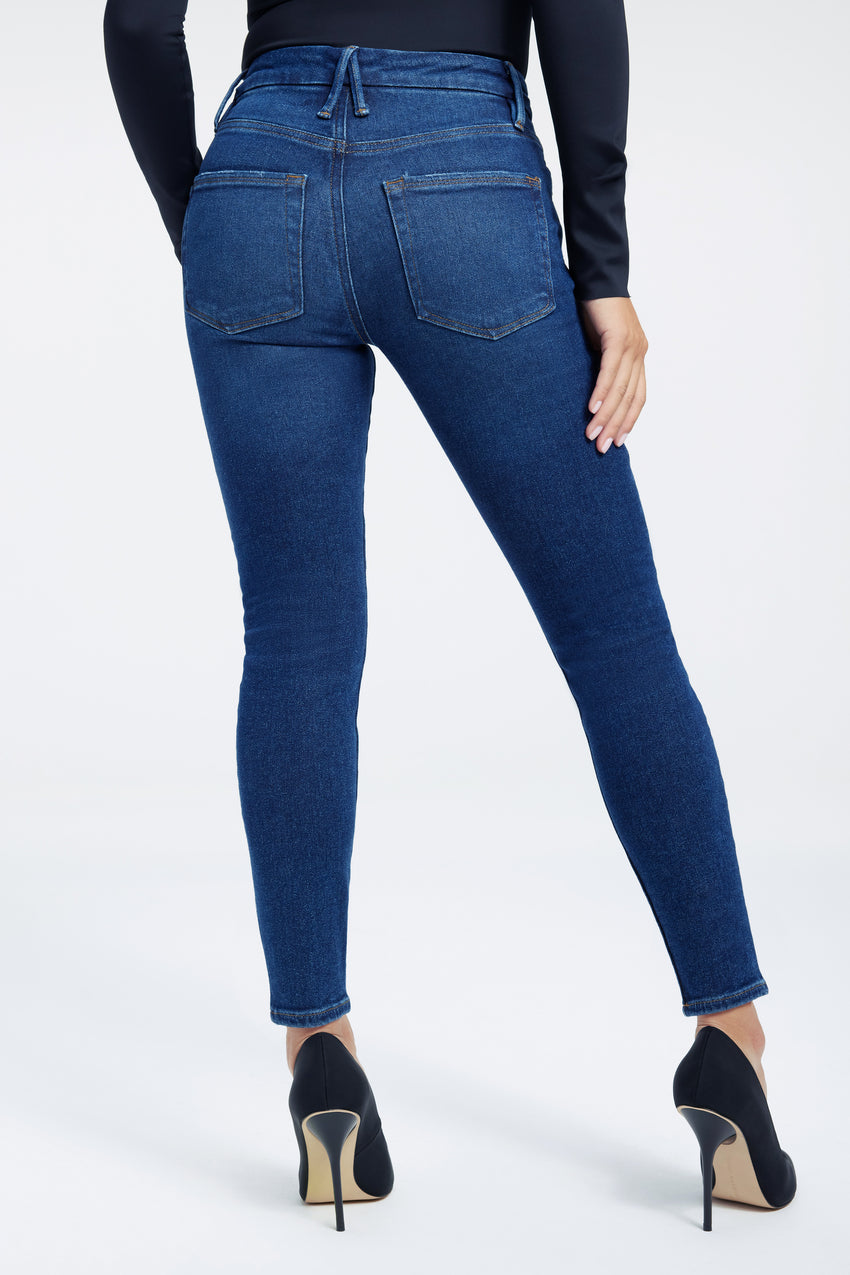 GOOD PETITE SKINNY JEANS | BLUE866 - GOOD AMERICAN