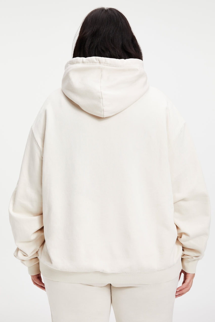 BOYFRIEND HOODIE | BONE001 View 11 - model: Size 16 |