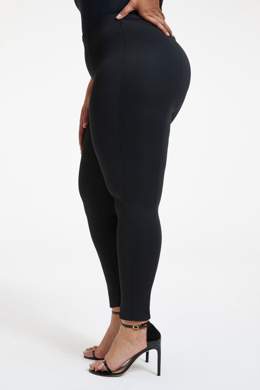 SCUBA SKINNY LEGGINGS  BLACK001 - GOOD AMERICAN