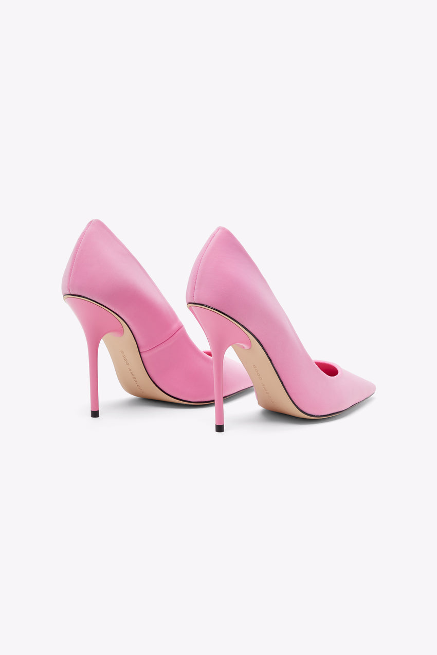 CLASSIC HEEL | PINK001 View 3 - model: Size 0 |