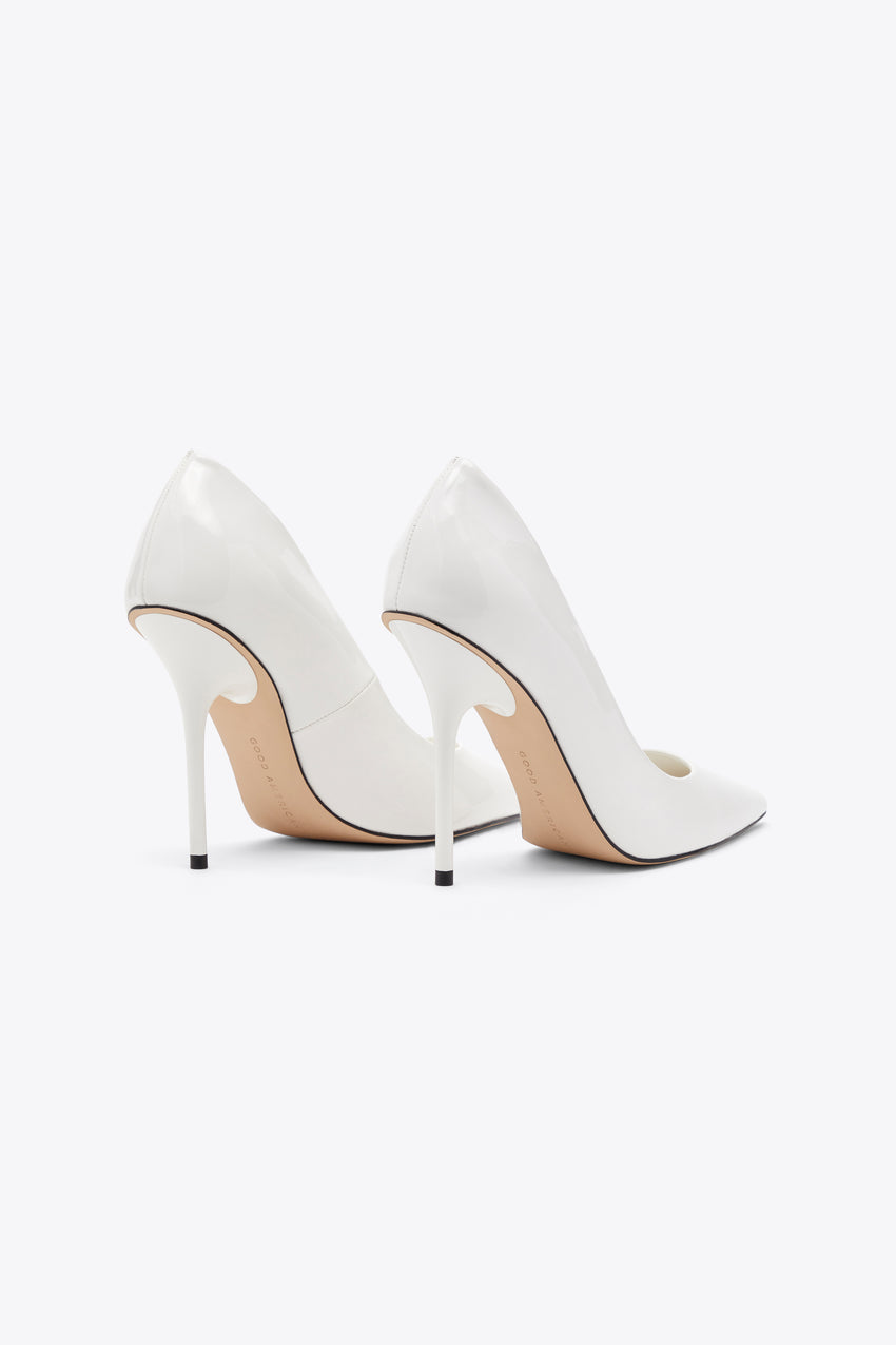 CLASSIC HEEL | IVORY001 View 3 - model: Size 0 |