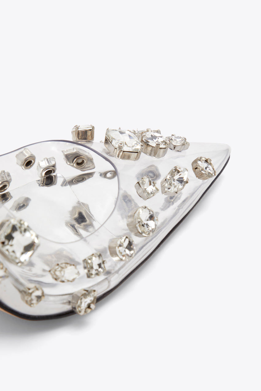 DIAMONDS FOREVER HEEL | GLASS002 View 3 - model: Size 0 |