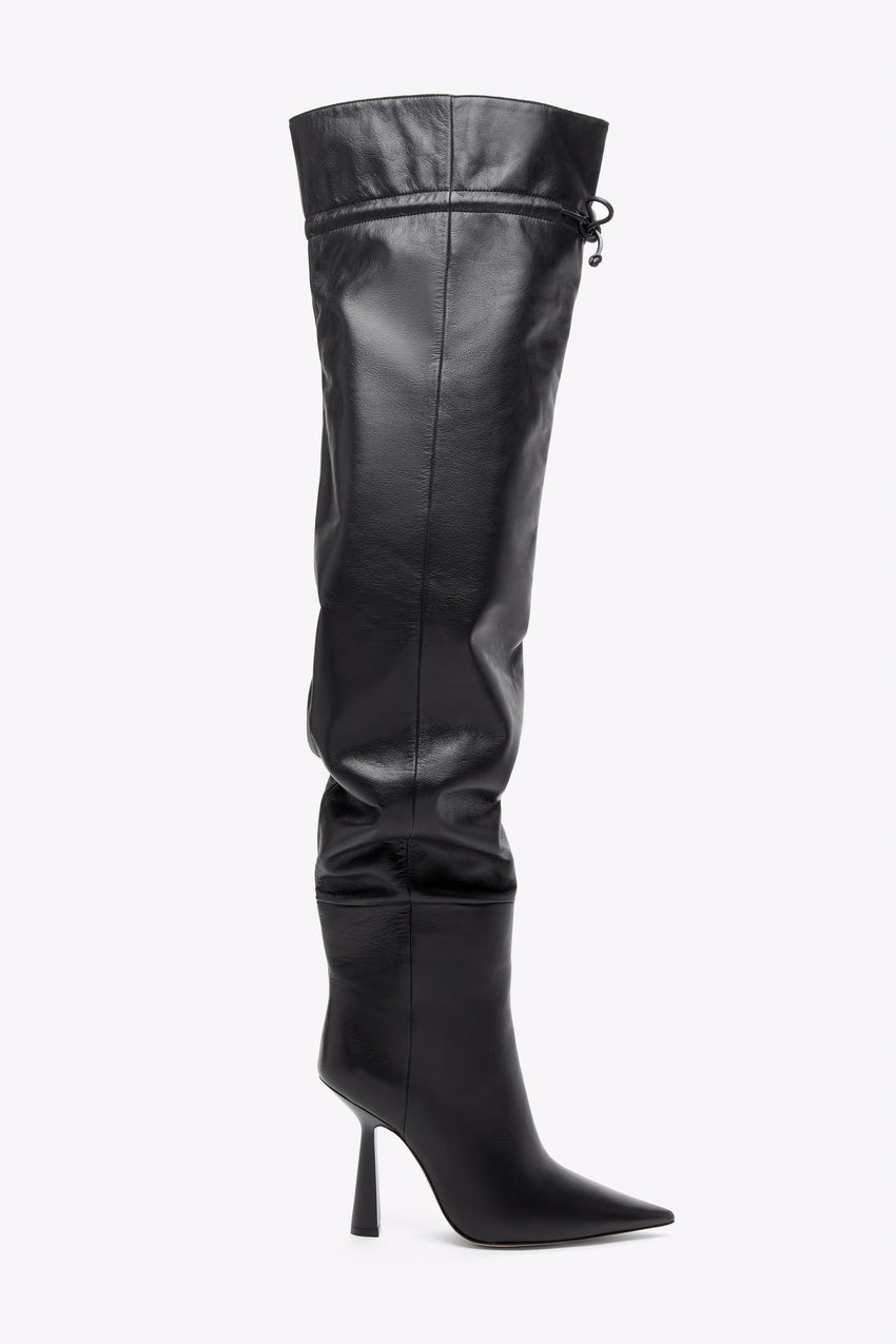 OVER THE KNEE BOOT | BLACK001 View 0 - model: Size 0 |