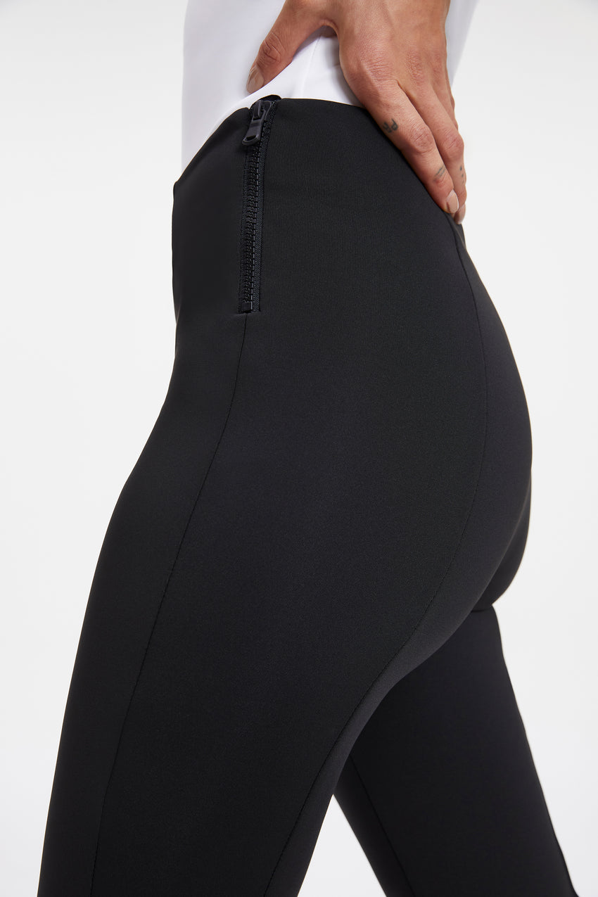 GOOD AMERICAN Good Waist stretch-scuba straight-leg pants